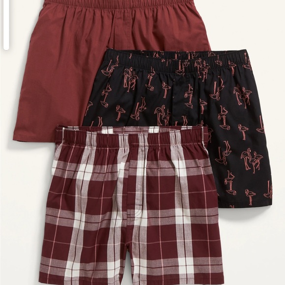 - NWT OLD NAVY Soft-Washed Boxer Shorts 3-Pack for Men -- 3.75-inch inseam… - Picture 2 of 2
